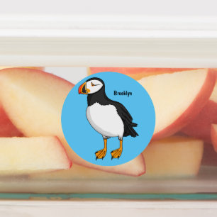 Atlantic puffin illustration