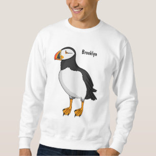 Atlantic puffin illustration  sweatshirt