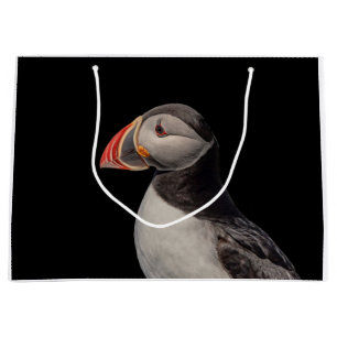 Atlantic Puffin in Machias, Maine Large Gift Bag