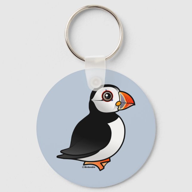 Atlantic Puffin Key Ring (Front)