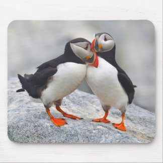 Atlantic Puffin Love Mouse Mat