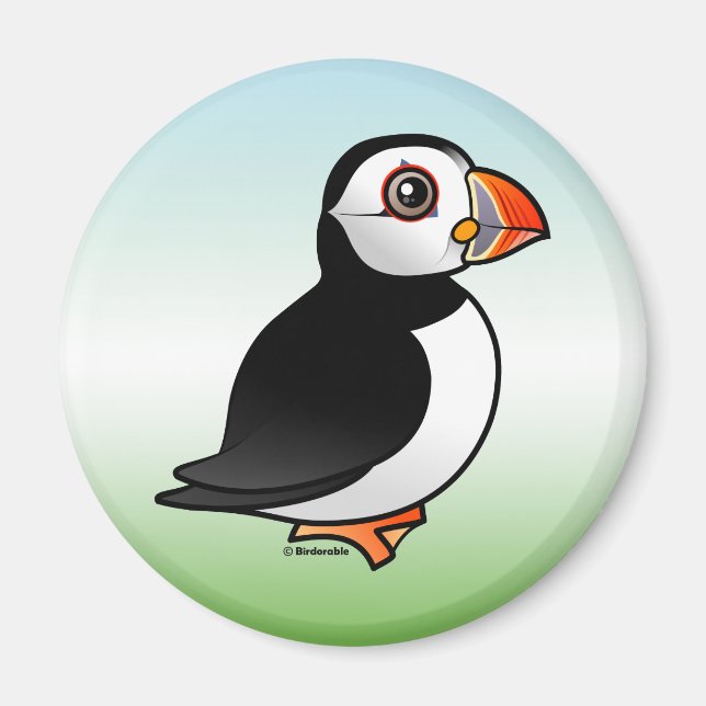 Atlantic Puffin Magnet (Front)