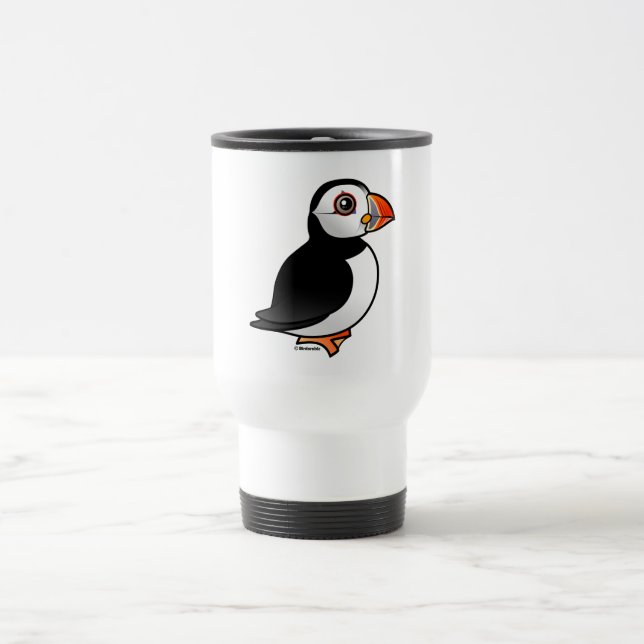 Atlantic Puffin Travel Mug (Center)