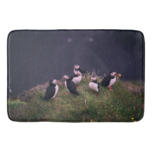 Atlantic Puffins Bath Mat
