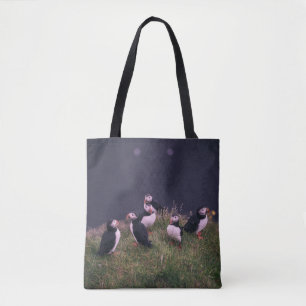 Atlantic Puffins Tote Bag