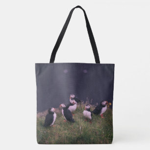 Atlantic Puffins Tote Bag