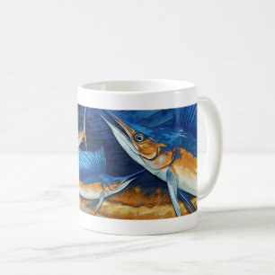 Atlantic Sailfish Graphic Coffee Mug