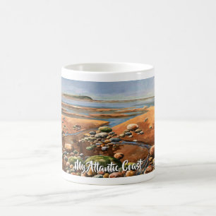 Atlantic Sea Coastal Personalise Coffee Mug