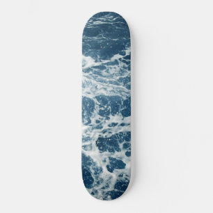 Atlantic Sea Waves Dream #2 #ocean #wall #decor Skateboard
