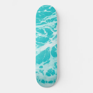 Atlantic Sea Waves Dream #3 #ocean #wall #decor Skateboard
