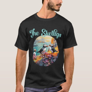 Atlantic Skelligs Michael Puffins Little Island Ir T-Shirt