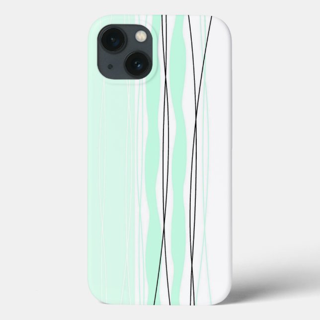 Atlantic Stripe Vertical iPad case (Back)