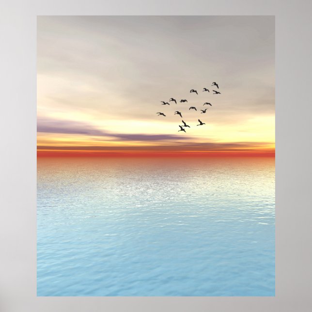 Atlantic Sunset for Poster (Front)