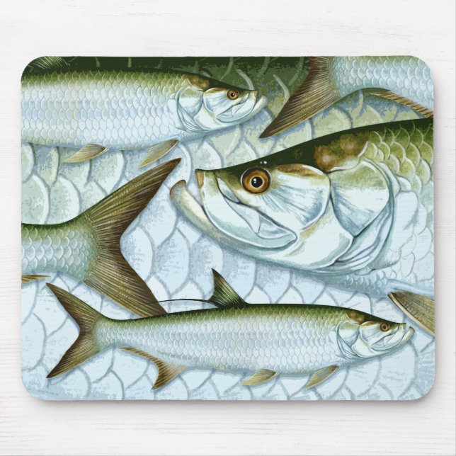Atlantic Tarpon Mouse Pad (Front)