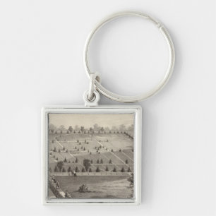 Atlantic View Cemetery, Squan Village, NJ Key Ring