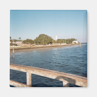 Atlantic view of a lighthouse magnet