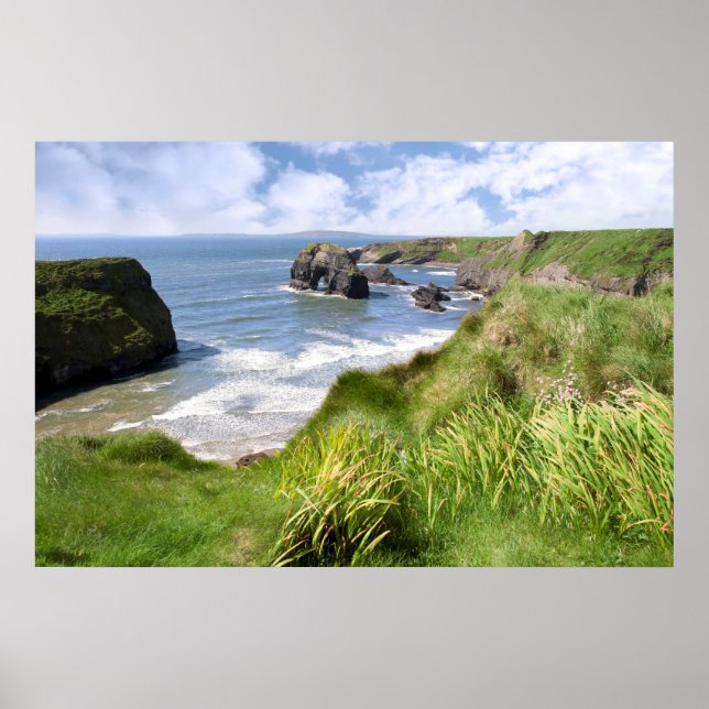 Atlantic virgin rock view poster (Front)