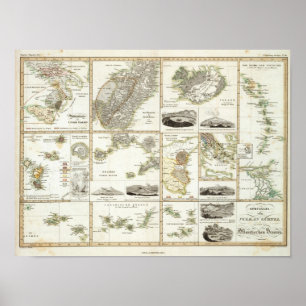 Atlantic Volcanic Activity Poster