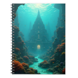 Atlantis: A World of Underwater Mystery and Intrig Notebook