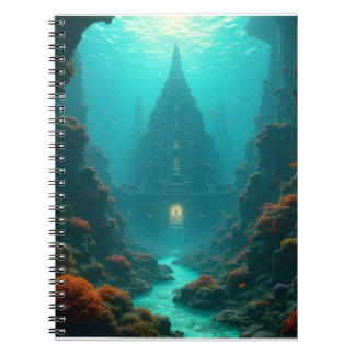 Atlantis: A World of Underwater Mystery and Intrig Notebook