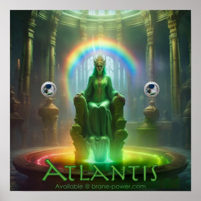 Atlantis Amulet Poster (Front)