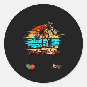 Atlantis Bahamas 2026 Vacation Beach Matching Fami Classic Round Sticker