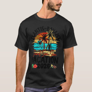 Atlantis Bahamas 2026 Vacation Beach Matching Fami T-Shirt