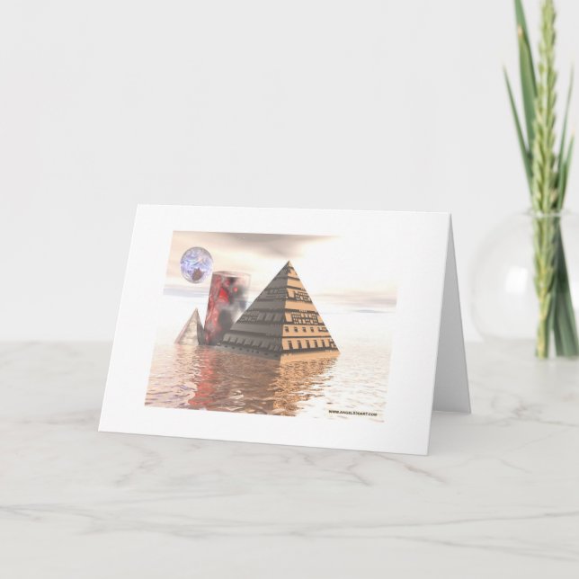 Atlantis Greeting Card (Front)