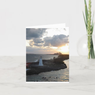 Atlantis on the Horizon Card