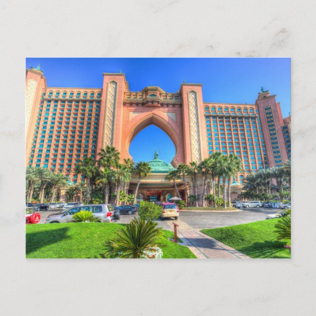 Atlantis Palm Hotel Dubai Postcard (Front)