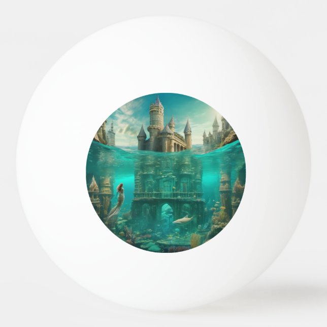 Atlantis Ping Pong Ball (Front)