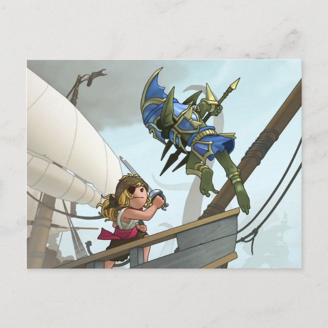 Atlantis postcard (Front)