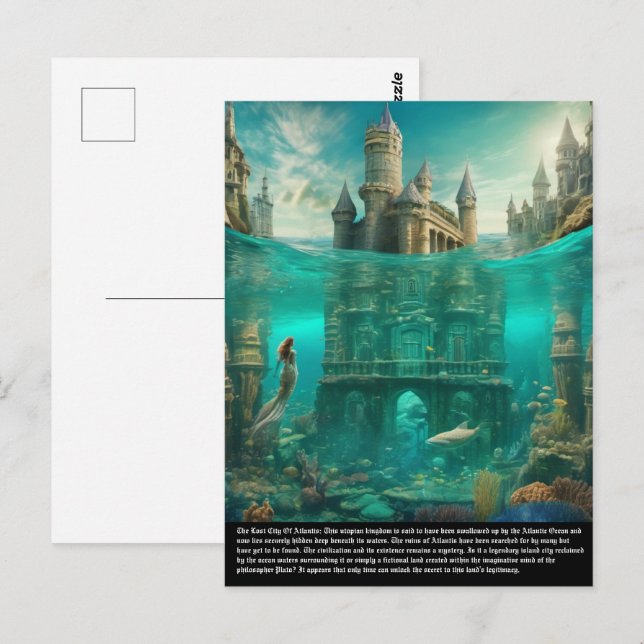 Atlantis Postcard (Front/Back)