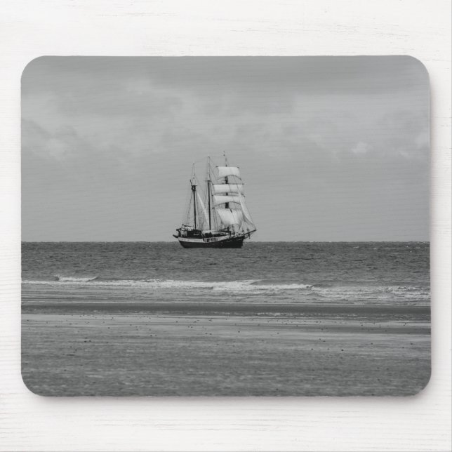 Atlantis Sailing Ship Mouse Mat (Front)