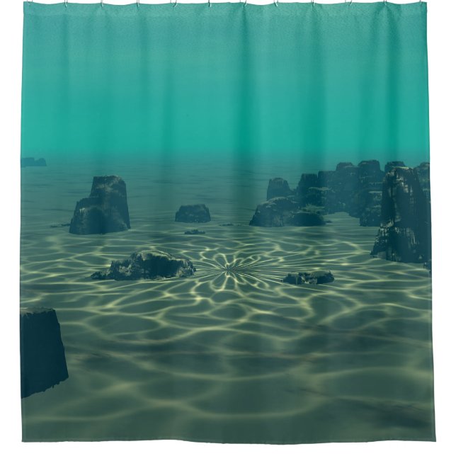 Atlantis Shower Curtain (Front)
