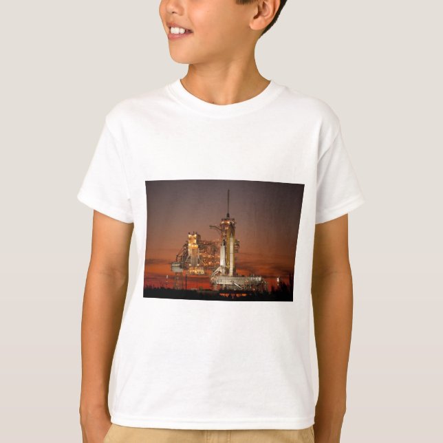 Atlantis Space Shuttle launch NASA T-Shirt (Front)