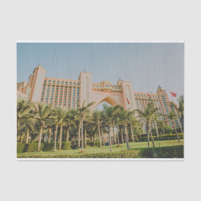 Atlantis The Palm, Abu Dhabi Tissue Paper (Front)