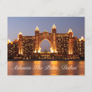 Atlantis The Palm, Dubai Postcard