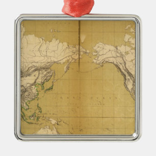 Atlas 3 metal tree decoration