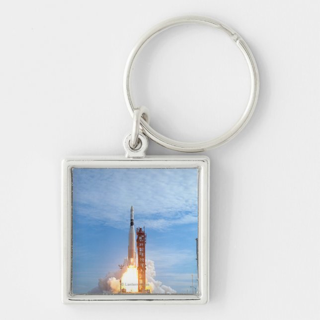 Atlas Agena target vehicle liftoff for Gemini 11 Key Ring (Front)