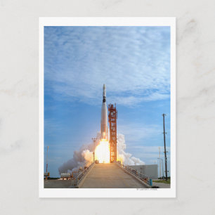 Atlas Agena target vehicle liftoff for Gemini 11 Postcard