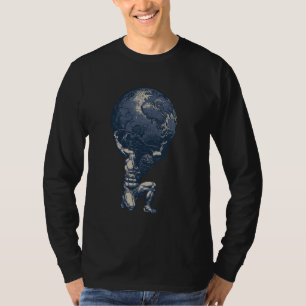Atlas Ancient Greek Mythology Greek God Greece Myt T-Shirt