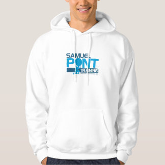 atlas blue logo hoodie