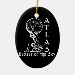 Atlas Ceramic Tree Decoration