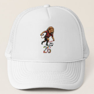 Atlas lion Morocco soccer Trucker Hat