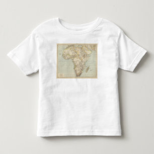 Atlas Map of Africa Toddler T-Shirt