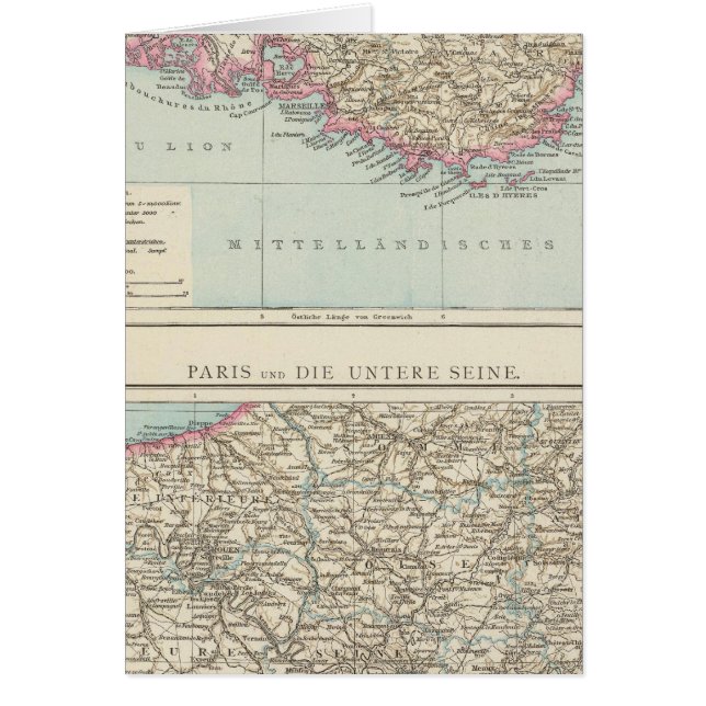 Atlas Map of France (Front)