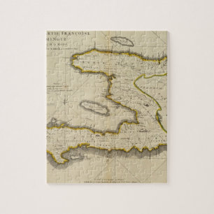 Atlas Map of Haiti Jigsaw Puzzle