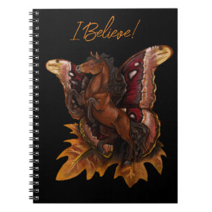 Atlas Moth Fairy Horse Backpack Notebook