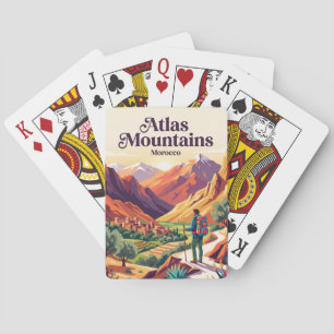 Atlas Mountains Morocco Playing Cards